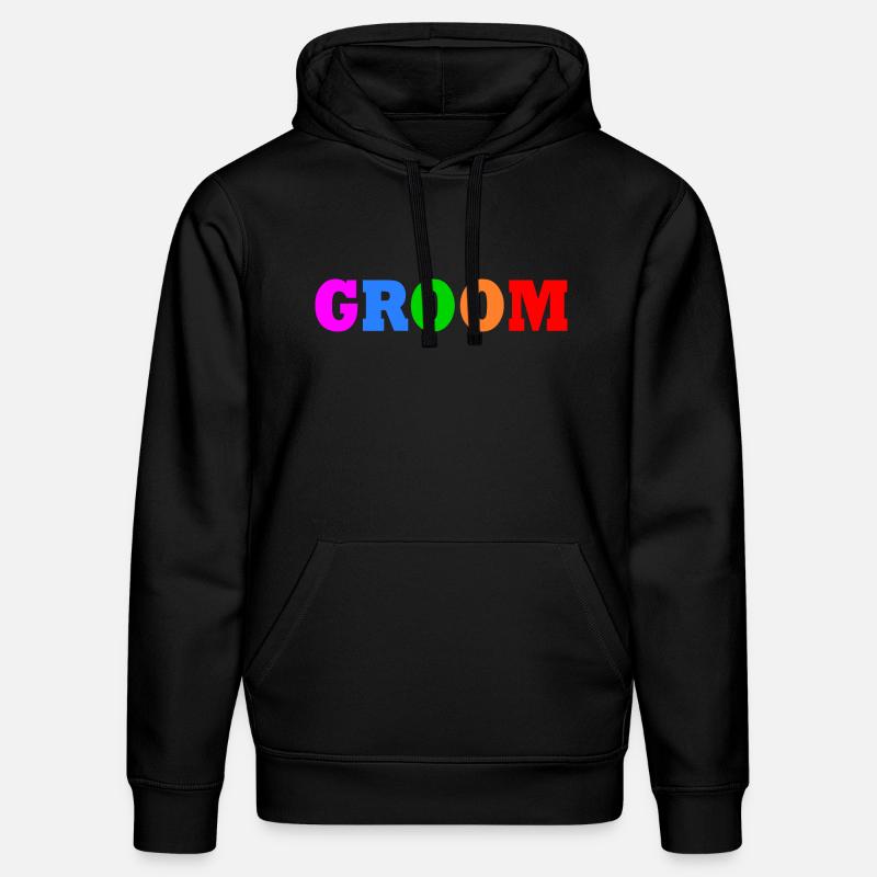 Groom - Sweat à capuche bio DRUMMER Stanley/Stella Unisexe - noir
