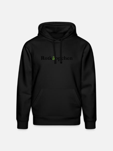 Rotkäppchen - Stanley/Stella Unisex Bio-Hoodie DRUMMER - Schwarz