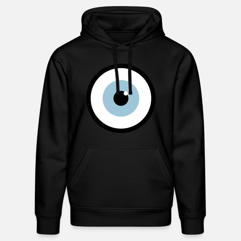 œil - Sweat à capuche bio DRUMMER Stanley/Stella Unisexe - noir