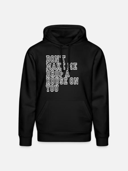 funny sarcastic sayings saying sarcasm - Stanley/Stella DRUMMER Unisex Organic Hoodie - black