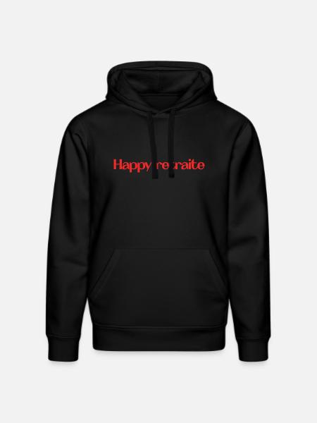 RETIREMENT. RETIREMENT. RETIRED. RETIREMENT - Stanley/Stella DRUMMER Unisex Organic Hoodie - black