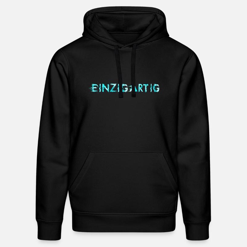 Einzigartig arctic blue - Stanley/Stella Unisex Bio-Hoodie DRUMMER - Schwarz