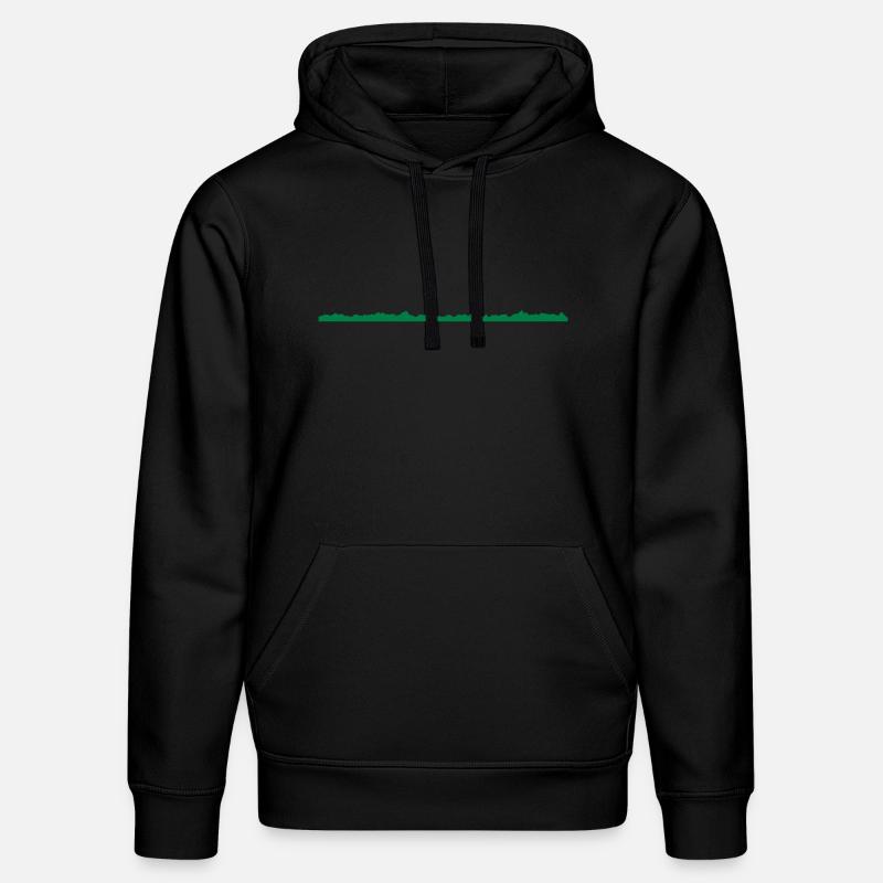 skyline - Stanley/Stella Unisex Bio-Hoodie DRUMMER  - Schwarz