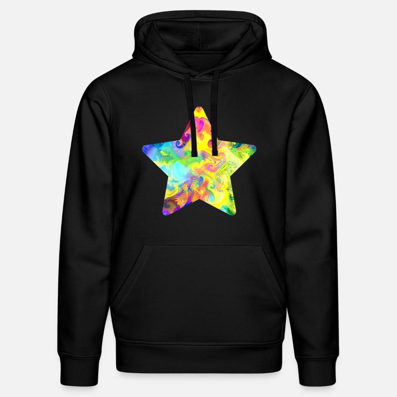 star - Sweat à capuche bio DRUMMER Stanley/Stella Unisexe - noir