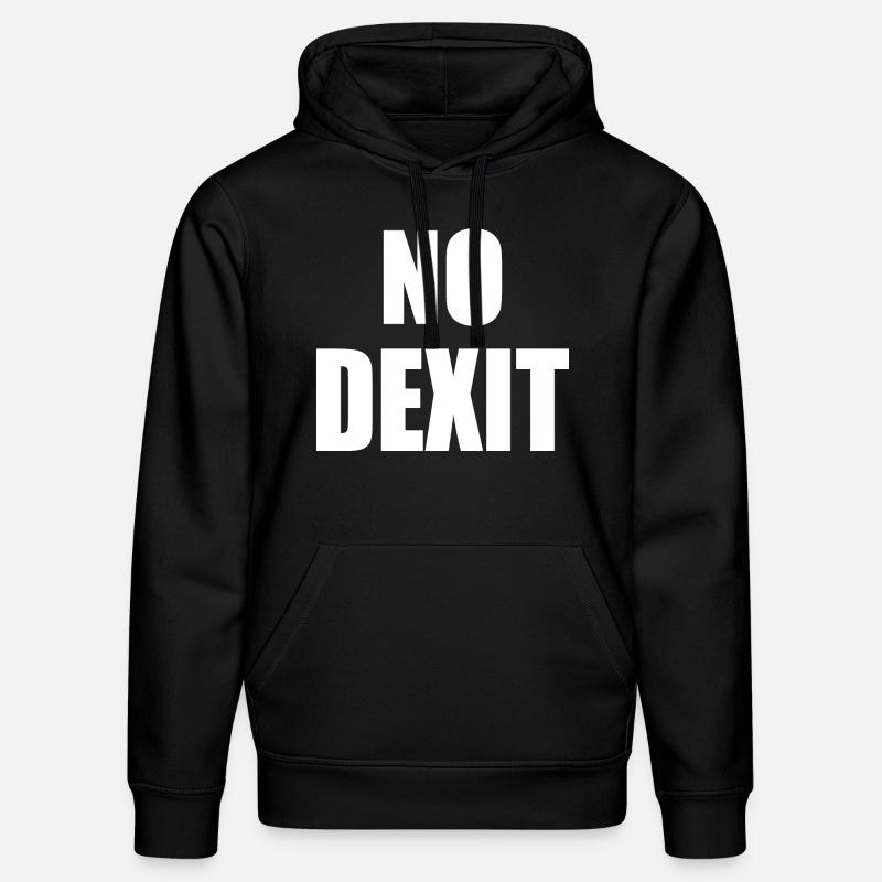No dexit - Sweat à capuche bio DRUMMER Stanley/Stella Unisexe - noir