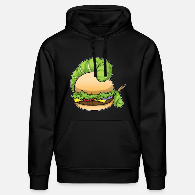 Raupe Burger - Stanley/Stella Unisex Bio-Hoodie DRUMMER - Schwarz