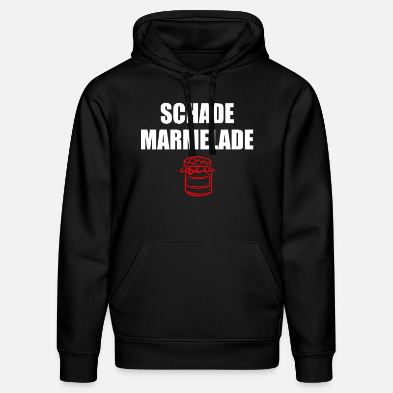 Schade Marmelade - Stanley/Stella Unisex Bio-Hoodie DRUMMER  - Schwarz