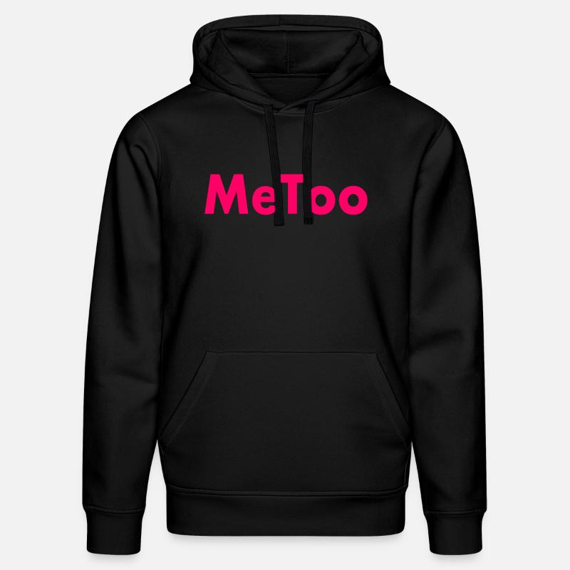 Me too - Sweat à capuche bio DRUMMER Stanley/Stella Unisexe - noir