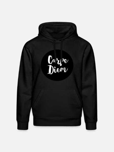 CARPE DIEM - Stanley/Stella Unisex Bio-Hoodie DRUMMER - Schwarz