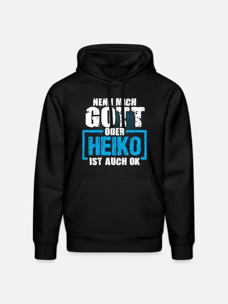 HEIKO - ok - Stanley/Stella Unisex Bio-Hoodie DRUMMER  - Schwarz