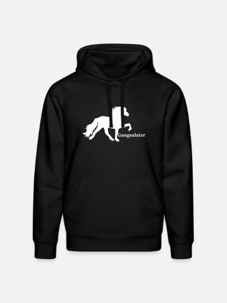 Gangway gal knows - Stanley/Stella DRUMMER Unisex Organic Hoodie - black