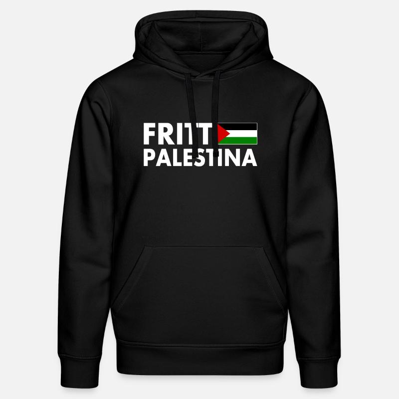 fritt palestina - Sweat à capuche bio DRUMMER Stanley/Stella Unisexe - noir