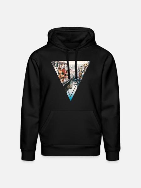 Venice - Stanley/Stella DRUMMER Unisex Organic Hoodie - black