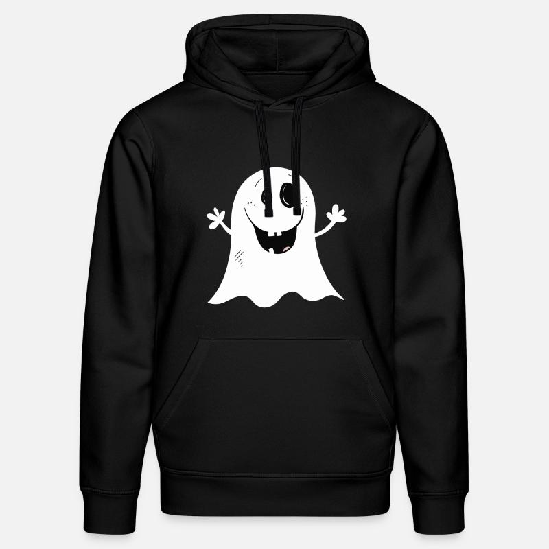 Cool Little Ghost I Halloween - Sweat à capuche bio DRUMMER Stanley/Stella Unisexe - noir
