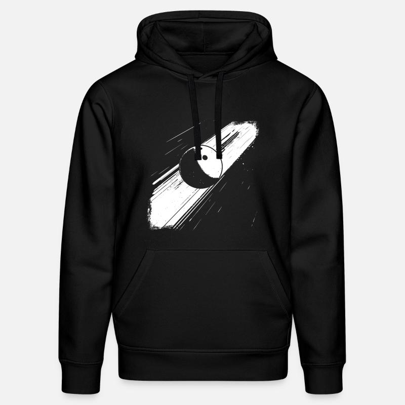 Bowlingkugel - Stanley/Stella Unisex Bio-Hoodie DRUMMER - Schwarz