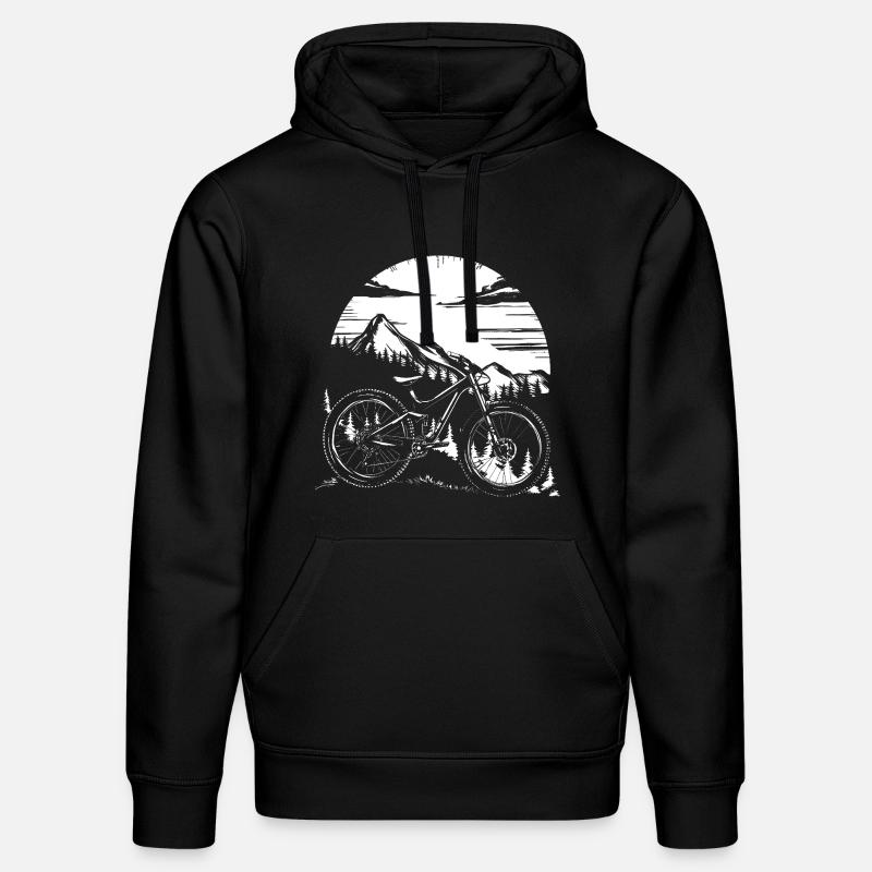 VTT - Sweat à capuche bio DRUMMER Stanley/Stella Unisexe - noir