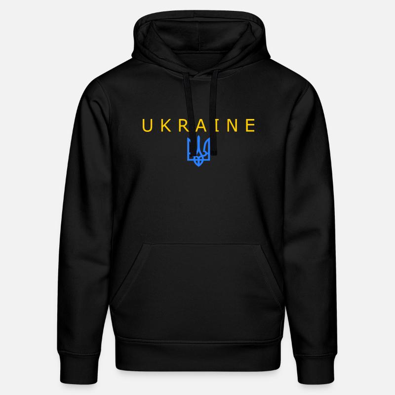 Ukraine - Sweat à capuche bio DRUMMER Stanley/Stella Unisexe - noir