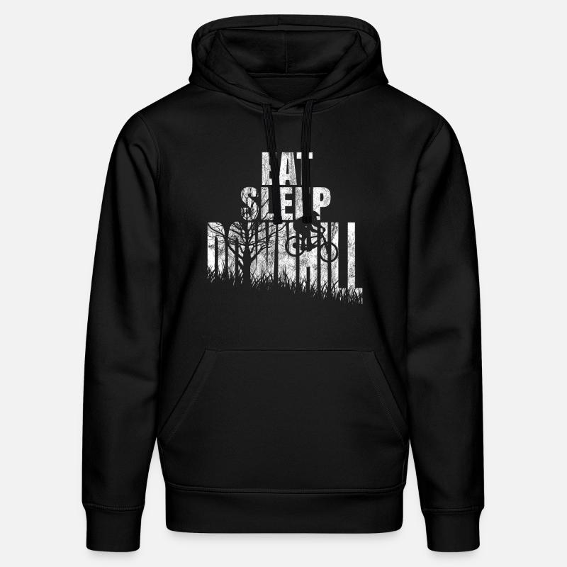 Downhill Gift Downhiller chemise - Sweat à capuche bio DRUMMER Stanley/Stella Unisexe - noir
