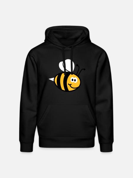 Bienchen 3C - Stanley/Stella Unisex Bio-Hoodie DRUMMER  - Schwarz