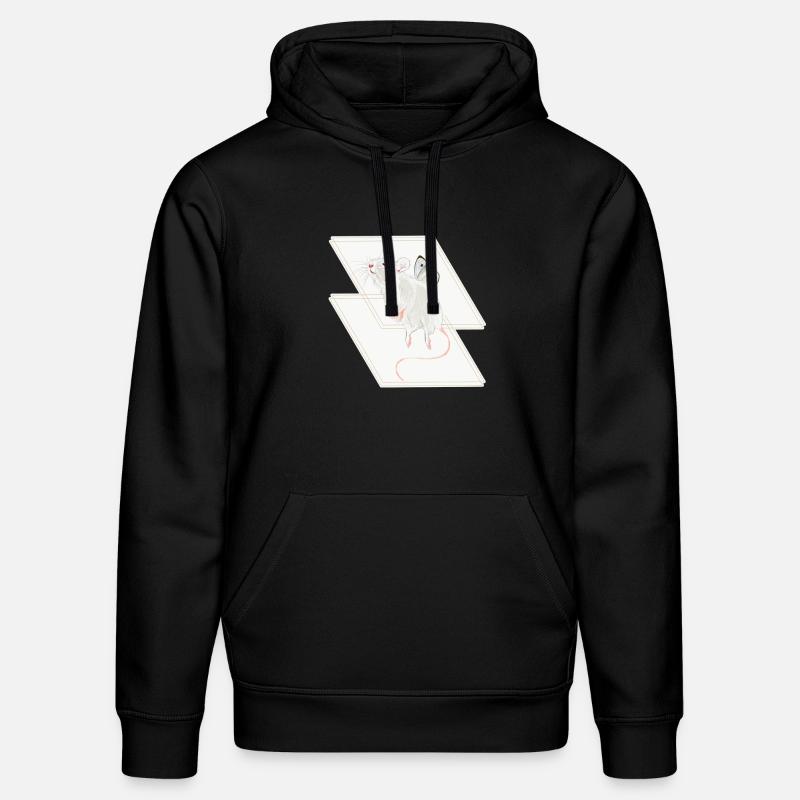 chou fée éditée - Sweat à capuche bio DRUMMER Stanley/Stella Unisexe - noir