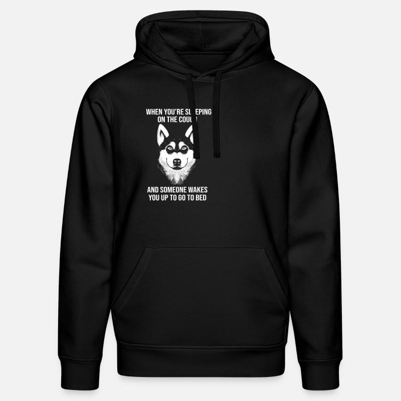 Husky - Stanley/Stella Unisex Bio-Hoodie DRUMMER  - Schwarz