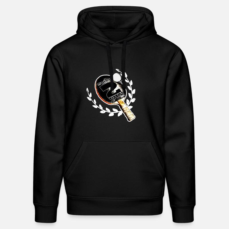 Ping-pong - Sweat à capuche bio DRUMMER Stanley/Stella Unisexe - noir