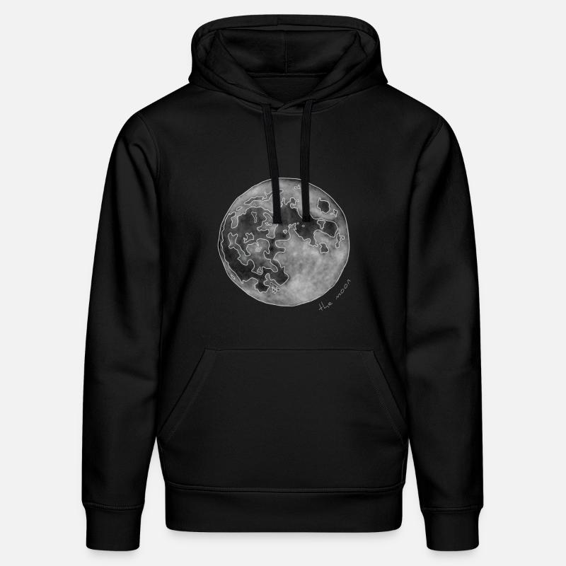 LUNE - Sweat à capuche bio DRUMMER Stanley/Stella Unisexe - noir