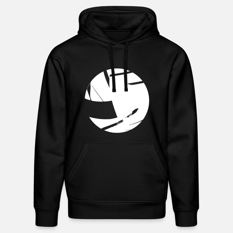 Volleyball Comic Look - Stanley/Stella Unisex Bio-Hoodie DRUMMER - Schwarz