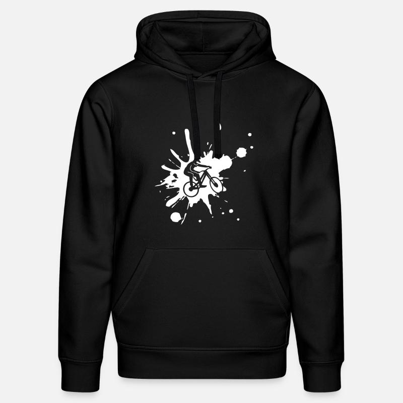 VTT Descente - Sweat à capuche bio DRUMMER Stanley/Stella Unisexe - noir