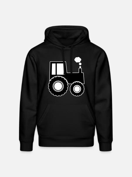Traktor - Stanley/Stella Unisex Bio-Hoodie DRUMMER  - Schwarz