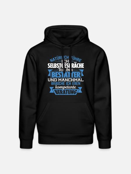 BESTATTER - KOMPETENTE BERATUNG - Stanley/Stella Unisex Bio-Hoodie DRUMMER - Schwarz