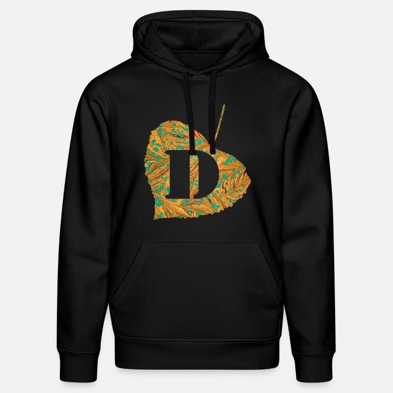 Feuille E 95 D - Sweat à capuche bio DRUMMER Stanley/Stella Unisexe - noir