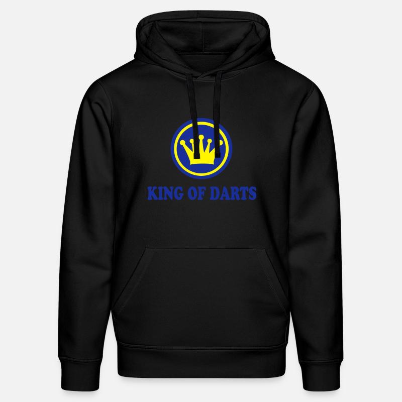 2541614 14229404 darts - Sweat à capuche bio DRUMMER Stanley/Stella Unisexe - noir