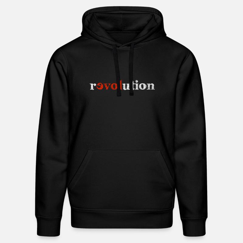 révolution - Sweat à capuche bio DRUMMER Stanley/Stella Unisexe - noir
