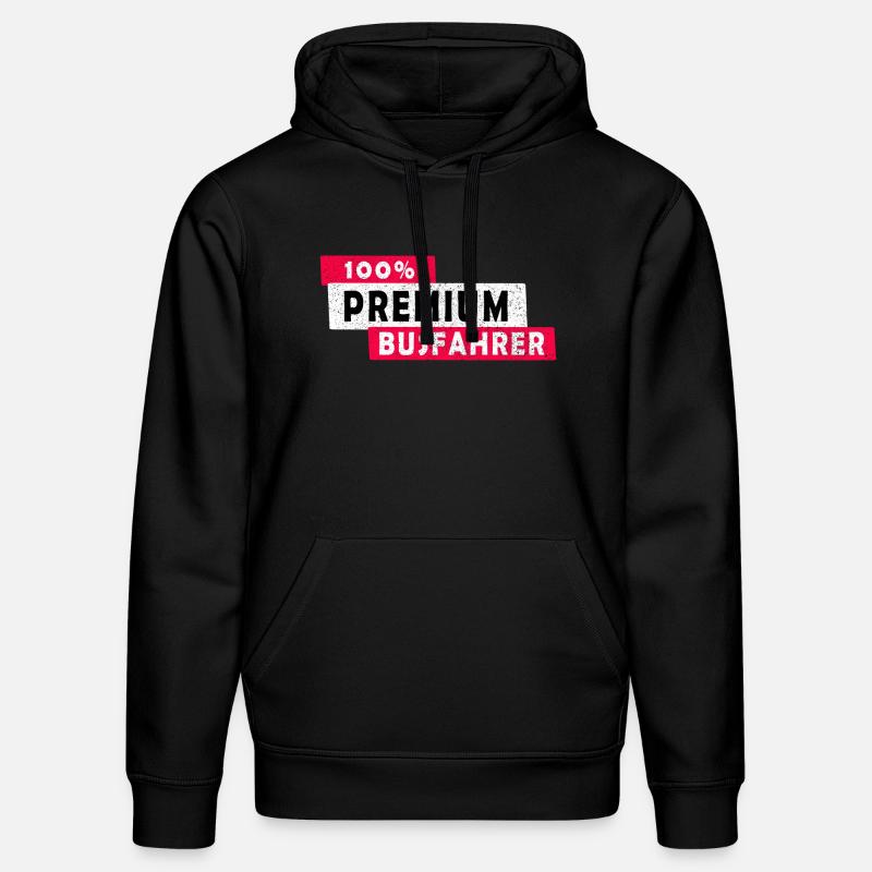 100% Premium Busfahrer Design / Geschenkidee - Stanley/Stella Unisex Bio-Hoodie DRUMMER  - Schwarz