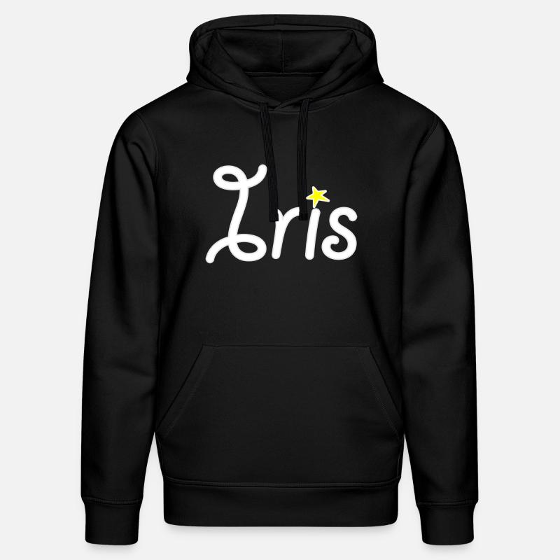 Iris - Sweat à capuche bio DRUMMER Stanley/Stella Unisexe - noir