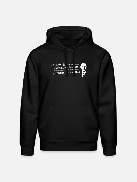 Franz Kafka-Beuys Transformation | Gregor Samsa - Stanley/Stella DRUMMER Unisex Organic Hoodie - black