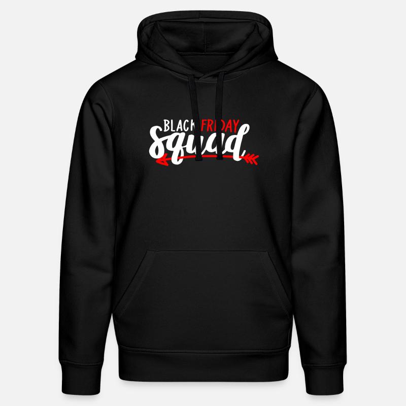 Black Friday Squad Tee - Stanley/Stella DRUMMER Unisex Organic Hoodie - black