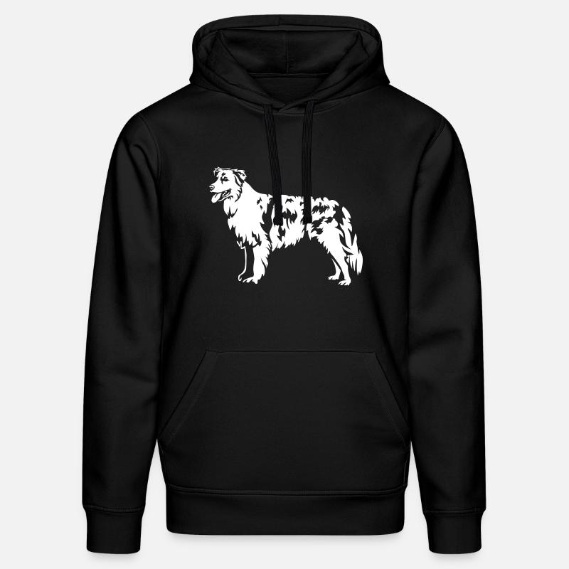 Berger australien « Black Edition » - Sweat à capuche bio DRUMMER Stanley/Stella Unisexe - noir
