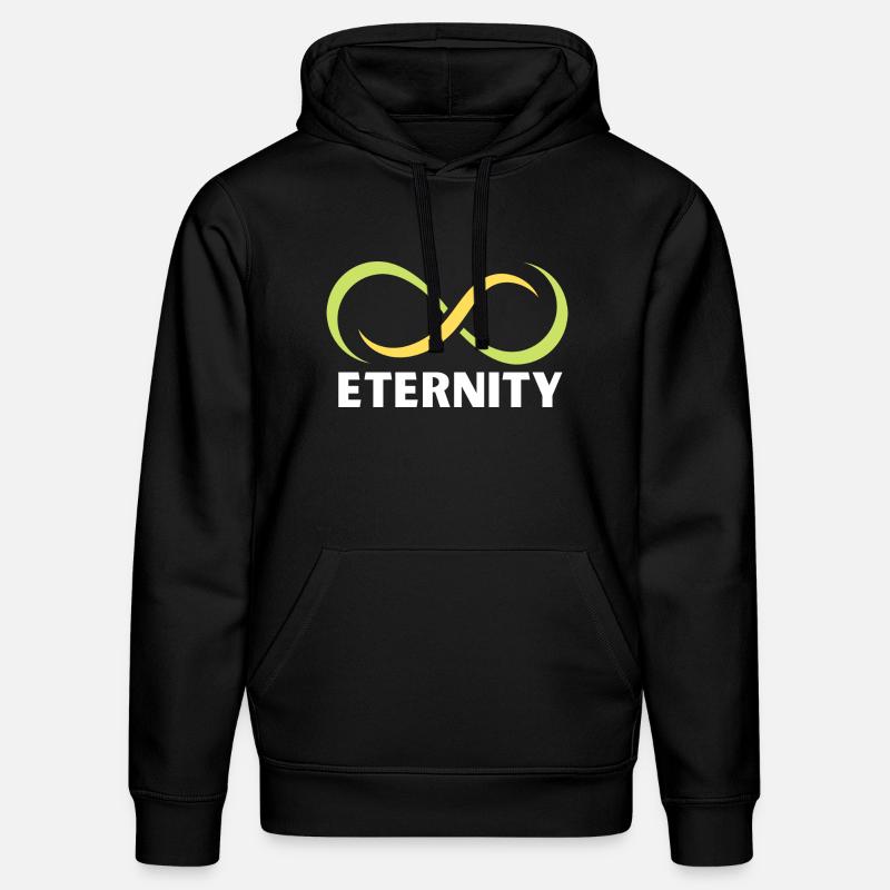Ewigkeits-Infinity-Band-Emblem - Stanley/Stella Unisex Bio-Hoodie DRUMMER - Schwarz