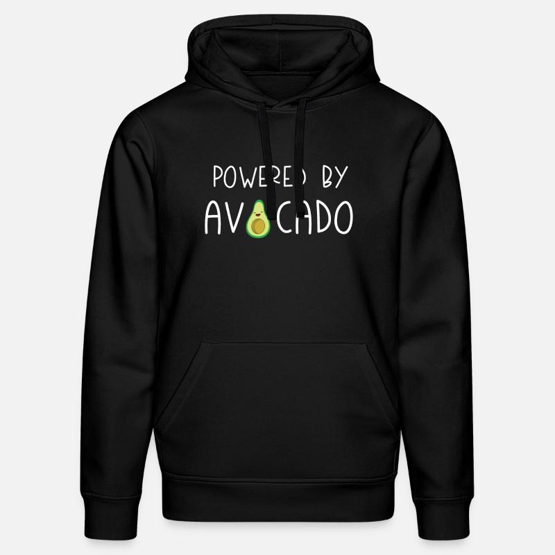 Propulsé par Avocado - Sweat à capuche bio DRUMMER Stanley/Stella Unisexe - noir