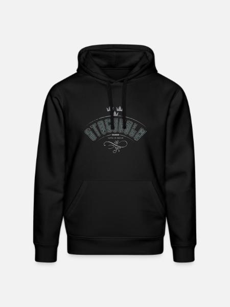 Stockholm 2-fäger - Stanley/Stella DRUMMER Unisex Organic Hoodie - black