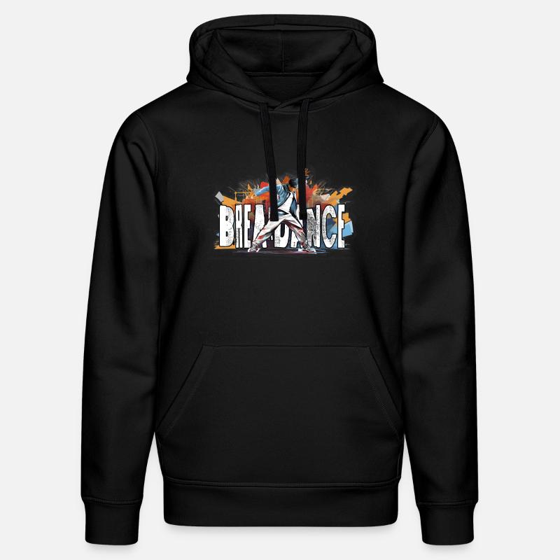 Breakdance Breakdancer Bboy - Stanley/Stella Unisex Bio-Hoodie DRUMMER  - Schwarz