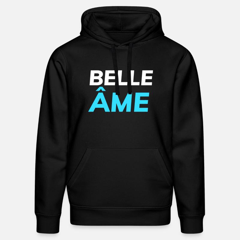 belle âme - Sweat à capuche bio DRUMMER Stanley/Stella Unisexe - noir