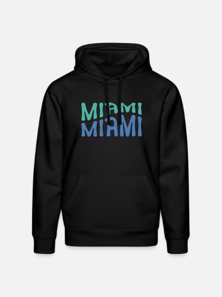 Miami - Stanley/Stella Unisex Bio-Hoodie DRUMMER - Schwarz
