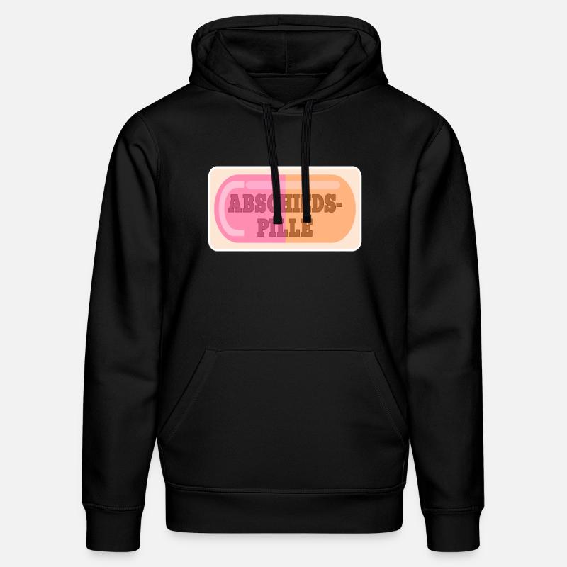 ABSCHIEDSPILLE ABSCHIED - Stanley/Stella Unisex Bio-Hoodie DRUMMER - Schwarz