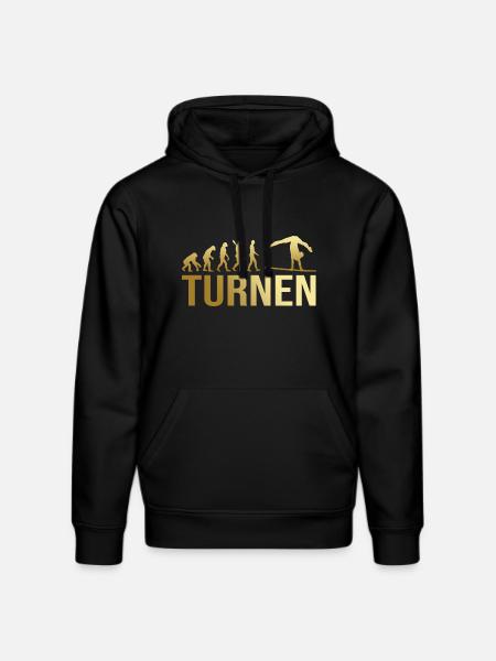 Evolution Turnen - Stanley/Stella Unisex Bio-Hoodie DRUMMER - Schwarz