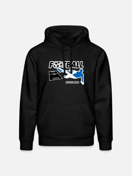 Fußball Fieber Schottland - Stanley/Stella Unisex Bio-Hoodie DRUMMER - Schwarz