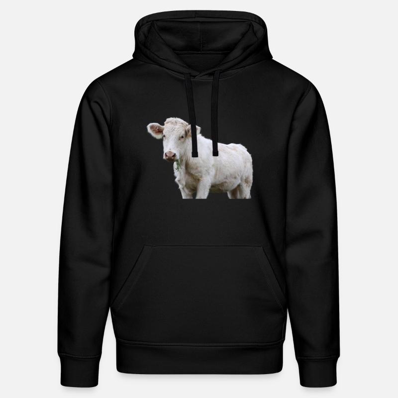 Vache - Sweat à capuche bio DRUMMER Stanley/Stella Unisexe - noir