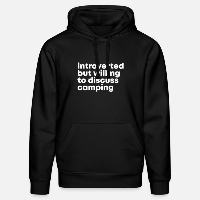 Camping - Sweat à capuche bio DRUMMER Stanley/Stella Unisexe - noir